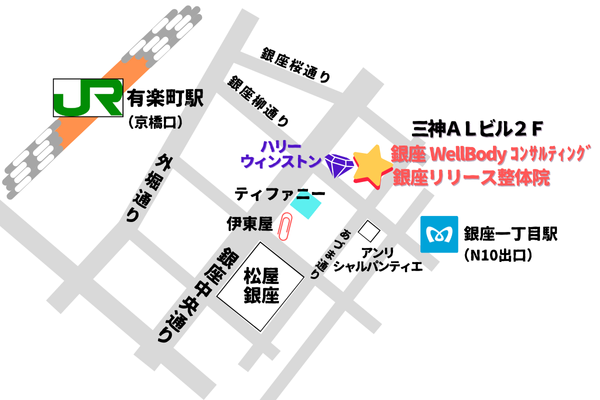 銀座地図